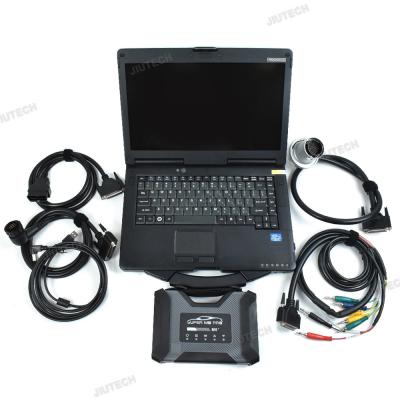 中国 CF53 laptop PC Super Mb Pro M6+ Wireless Star Diagnosis Tool with Multiplexer + Lan + OBD2 16pin Main Test with SSD 販売のため