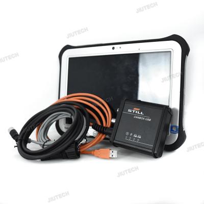 China FZ G1 tablet+ For Forklift Scanner Tools for Still Incado Box Diagnostic Kit for Still Interface Forklift Canbox STILL for sale