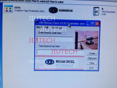 China Nissan UD V3.01 Software Keygen for Nissan Truck Diagnostic Software for sale