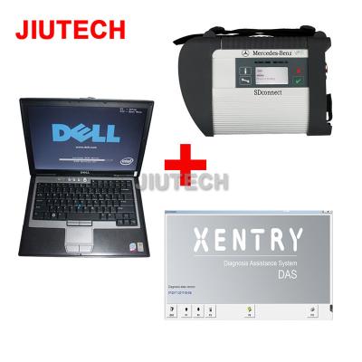 China MB SD Connect Compact 4 Star Diagnosis Plus Dell D630 Laptop 4GB Memory Software Installed Ready to Use for sale