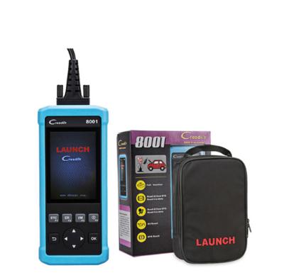 China LAUNCH DIY Code Reader CReader 8001 Full OBD diagnostic tool Support ABS SRS system with Oil EPB Reset function CR 8001 for sale