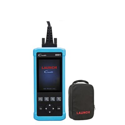 China Launch AirBag Scan Tool CReader 8001 Auto Diagnositic Tools With ABS,SRS system EPB Oil reset Print data via PC CR 8001 for sale