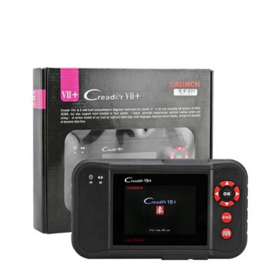 China LAUNCH OBD 2 auto diagnostic scanner Creader VII+ OBD2 car code reader tool supports 4 system of ENG ABS AT SRS for 30 b for sale