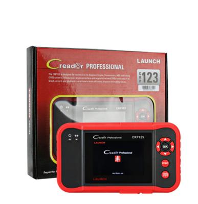 중국 발사 Creader professtional CRP 123 OBDII 부호 독자 스캐너 3.5' TFT LCD 디스플레이 CRP123 검사 공구 무료 업그레이드 Lim 없음 판매용