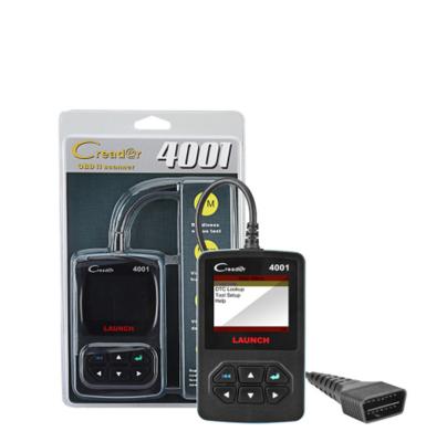 China Diagnostic Scanner Launch CReader 4001 , OBD2 Launch Code Reader 2.4 Inch TFT 3 Screen for sale