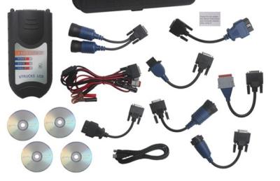 China XTruck USB Link + Software Diesel Heavy Duty Truck Diagnose Interface and Software for sale