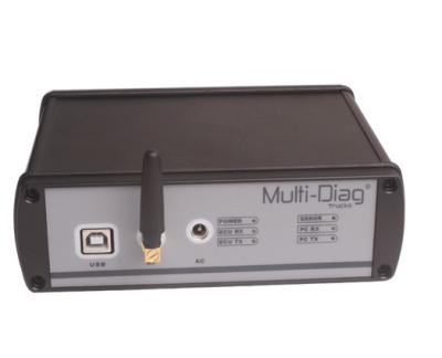 China WAS Multi-Diag Heavy Duty Truck Diagnostic Tool With Bluetooth Multi-Language for sale