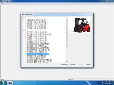 China Warehouse Equipment Software Sensor Diagnostic Tool Linde Pathfinder V3.6.2.11 for sale