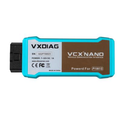 China Ferramenta diagnóstica NANO de VXDIAG VCX para o verificador V17.5 de Porsche Piwis com Win10 versão da tabuleta PC/Wifi à venda