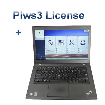 China VXDIAG para a licença Piws3 do verificador III de Porsche com o SSD 240G do software V37.25 e para o portátil de Lenovo T440P à venda