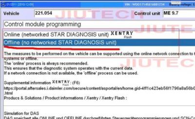 China Offline SCN Coding Opening Service Mercedes Star Diagnosis Tool for sale