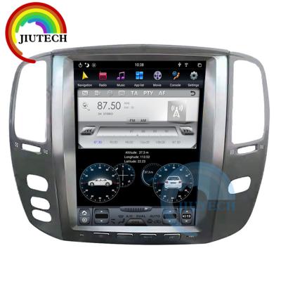 China Tesla style Car GPS Navigation For Lexus LX470 2002-2007 headunit multimedia radio tape recorder no DVD player 4 for sale
