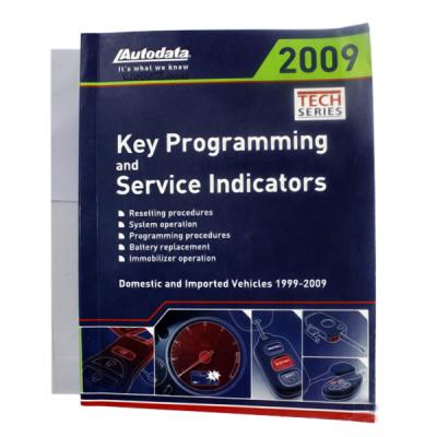 China Key Programming and Service Indicators Book for sale
