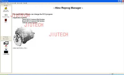 China Hino kebelco eXplorer pin code Hino Reprog Manager for ECU Program for sale