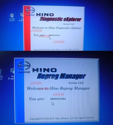 Китай Исследователь Hino диагностические + менеджер V3.0 Hino Reprog для инструмента Hino диагностического продается