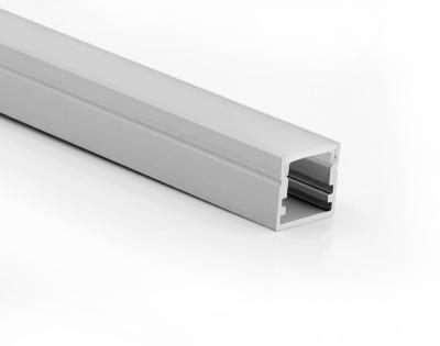 China Perfil de alumínio da tira do diodo emissor de luz com a montagem de alumínio 14*13mm linear da superfície do dissipador de calor de 12mm à venda