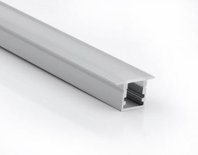 China led strip aluminium profile Wall Cabinet  22mmW 13mmH for recessed aluminum led profile for sale
