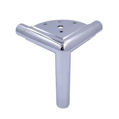 China Zinc alloy Tube type 3.0MM Bed Legs or Sofa Leg for Sofa/Soft bed/table/Cabinet with H130/L110/410g for sale