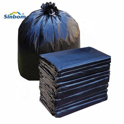 China Hot Stamping Heat Seal Heavy Duty Bio Degradable Garbage Bag for Refuse Sacks Liner for sale