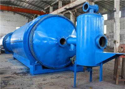 China Environment friendly scrap tyre rubber to fuel oil pyrolysis plant Waste Tire Pyrolysis Recycling Plant for sale