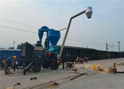 China Easy To Operate Soyal Bean Meal Grain Pneumatic Vacuum Truck Loading Conveyor for loading and unloading truck, ferry for sale