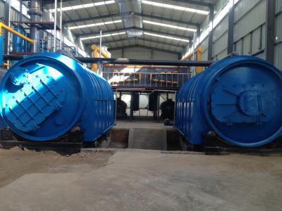 China 25T Automatic Fully Continuous Pyrolysis Machine Tire To Oil Plant For Sale for sale