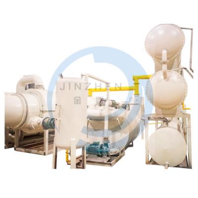China 30 Ton Per Day Full Continuous Waste Rubber Tyre Pyrolysis Oil Plant for sale