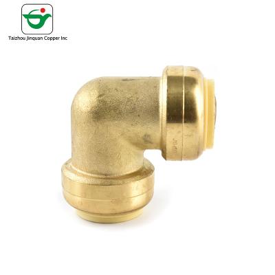China colocación de cobre amarillo del ajuste del empuje del codo del tubo de 200psi HPB58-3A CW614N en venta