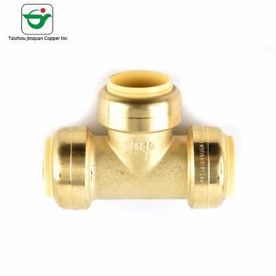 China Lead Free AB1953 3/4''X3/4''X3/4'' Copper Equal Tee Pipe Fitting for sale