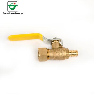 China 600 PSI WOG 1/2 Inch Sweat To Pex Ball Valve for sale