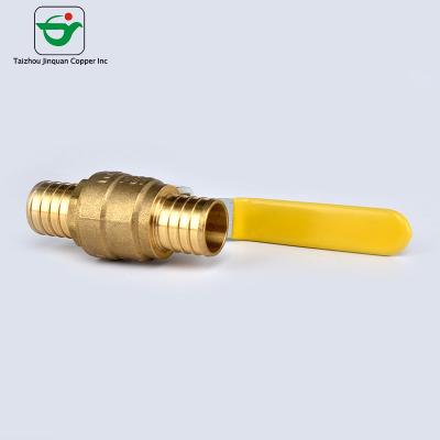 China DN15 DN50 1/2'' Polished Cpvc Brass Ball Valve for sale
