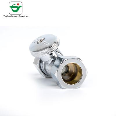 China 3/8''X3/8'' Brass Stop Valve for sale