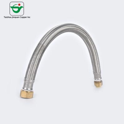 China 3/4''X3/4'' 18 Inch SS Stainless Steel Corrugated Flexible Metal Hose for sale