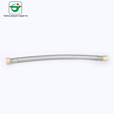 China IAPMO Approved 18 Inch Bathroom Basin Faucet Flexible Brass Hose for sale