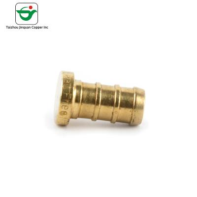 China NSF Certificate 1/2 Inch Brass Water Pipe Fitting Copper End Cap for sale