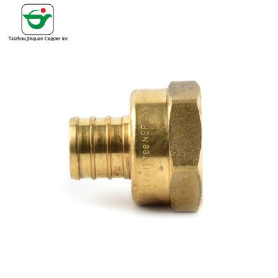 China CSA Approved Forged 1/2''X1/2'' Brass Female FNPT Adapter for sale