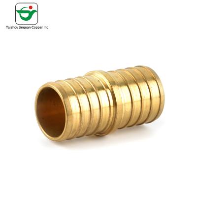 China OEM 3/4'' X1/2'' Brass Hose Connector Reducer Coupling Pipe Fittings for sale