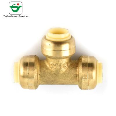 China Customized 3/4''X3/4''X3/4'' Copper T Connector for sale