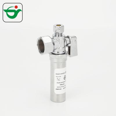 China AA Size Water Hammer Angle Valves Forged Brass NSF372 Certificate for sale