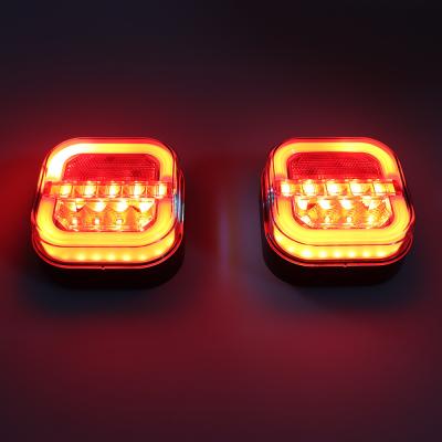 China Ip67 Auto Tail Lamp Wireless Trailer Magnetic Towing Light Kit for sale