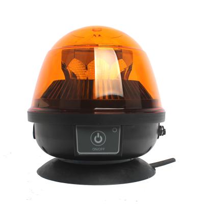 China Aluminum Alloy Led Amber Strobe Light 30W Signal Beacons Agriculture Led Rotating Strobe Lights for sale