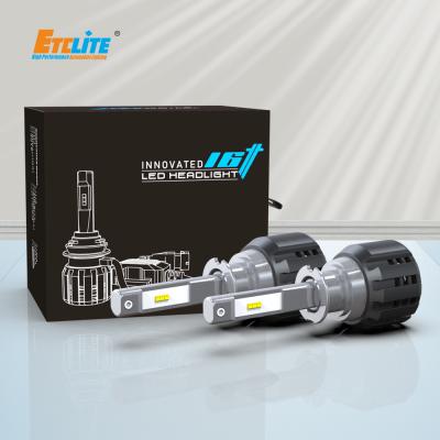 China H3 High Lumen LED Headlight Bulbs Super Bright  60W 10000lm Adjustable for sale