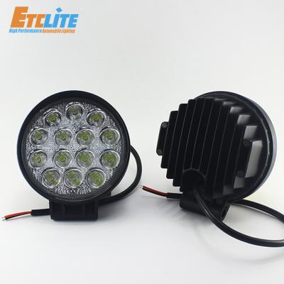 China Portable Rechargeable LED Automotive Work Light Offroad 24V 48W 4Inch for sale