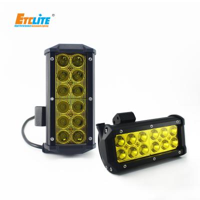 Chine ÉPI des véhicules à moteur rechargeable de volt 48w de la lumière 12 de travail du bâti affleurant LED à vendre