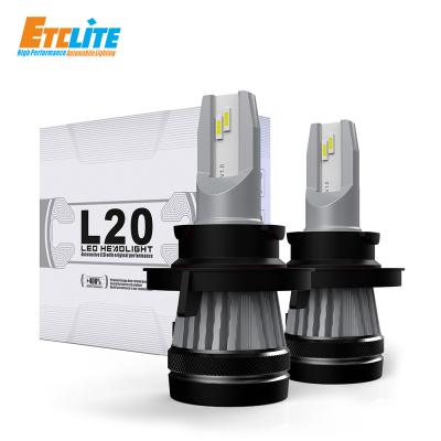 China Super Brigh H13 Led Headlight Bulbs , Waterproof 80w Led Headlight for sale