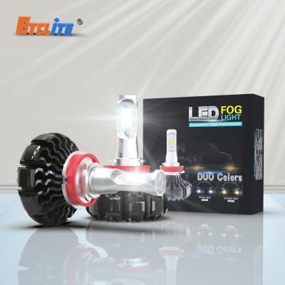 China 8000Lumen Fanless LED Headlight Bulb , H9 Atv Off Road Lighting 12V for sale