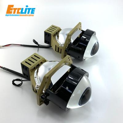 China 3.0 Inch Led Projector Lens Headlight 35W Power 7000K Color Temperature for sale