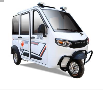 China Jinpeng CX 1000W Three Wheel Electric Tricycle Full Closed Cabin 3 Seater 27km/h for sale