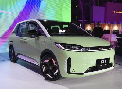 China 130km/h vehículos eléctricos eléctricos medios inteligentes del tracción cuatro ruedas de los coches BYD D1 en venta