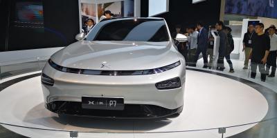 China Carro adulto elétrico CCC dos veículos elétricos 480km da roda de Xiaopeng P7 4 habilitado à venda